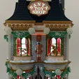 Santa’s Toy Shop – 3D-geprint kersthuisje